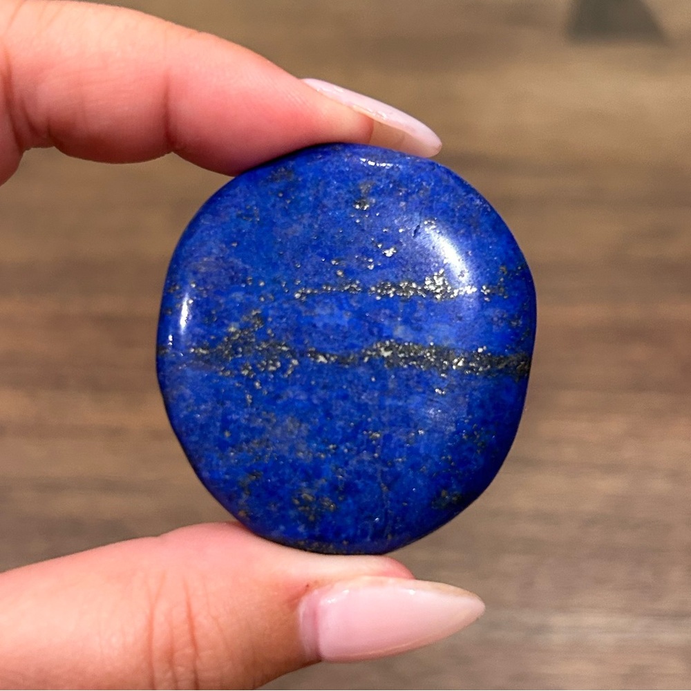 Lapis Luzil with Pyrite Pocket Stone